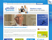Tablet Screenshot of alcooletparents.com